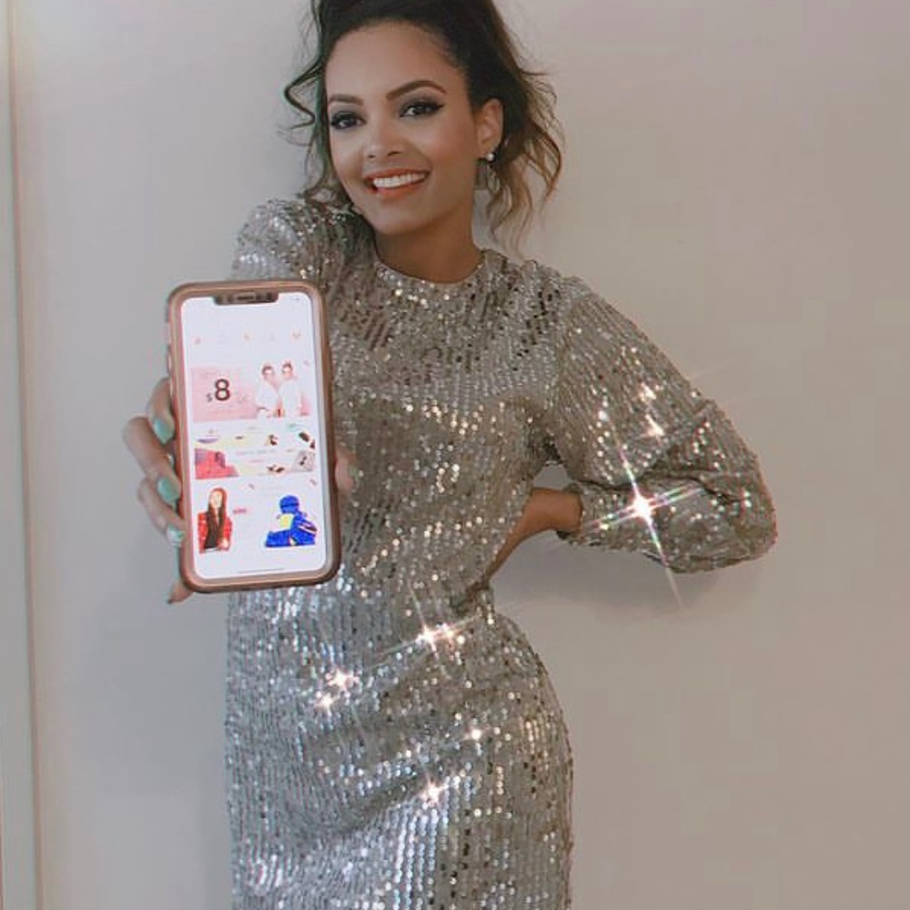 Party sequin dress